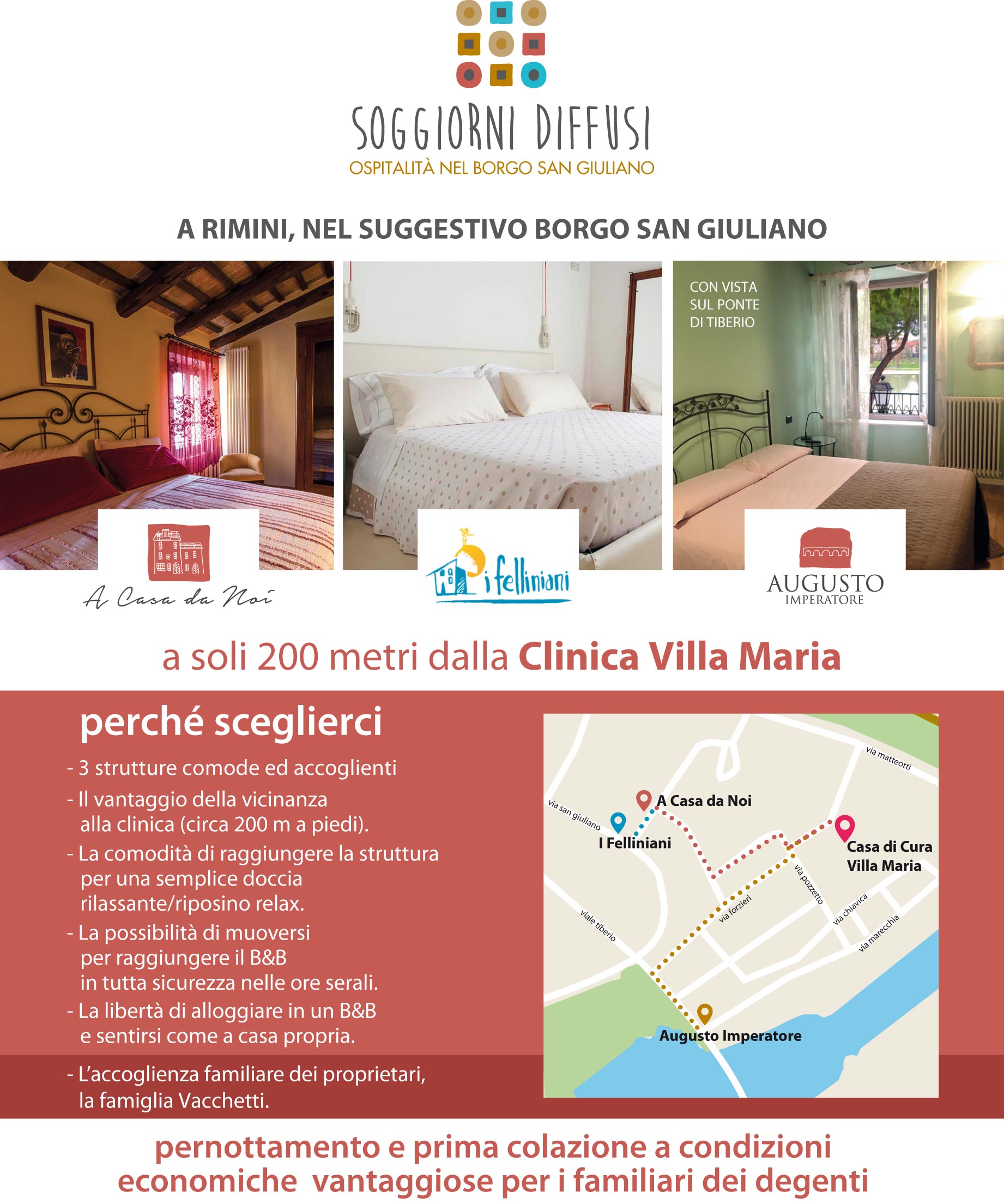Soggiornare vicino a Villa Maria a Rimini A Casa da Noi